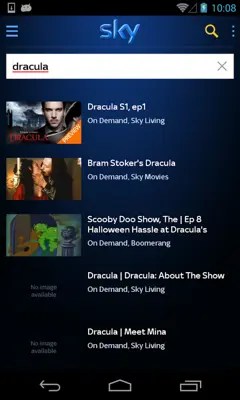 Sky Go android App screenshot 11