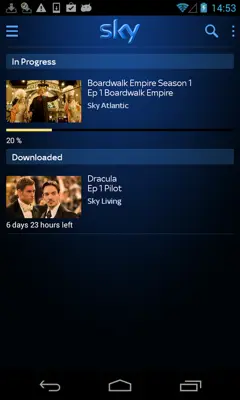 Sky Go android App screenshot 8